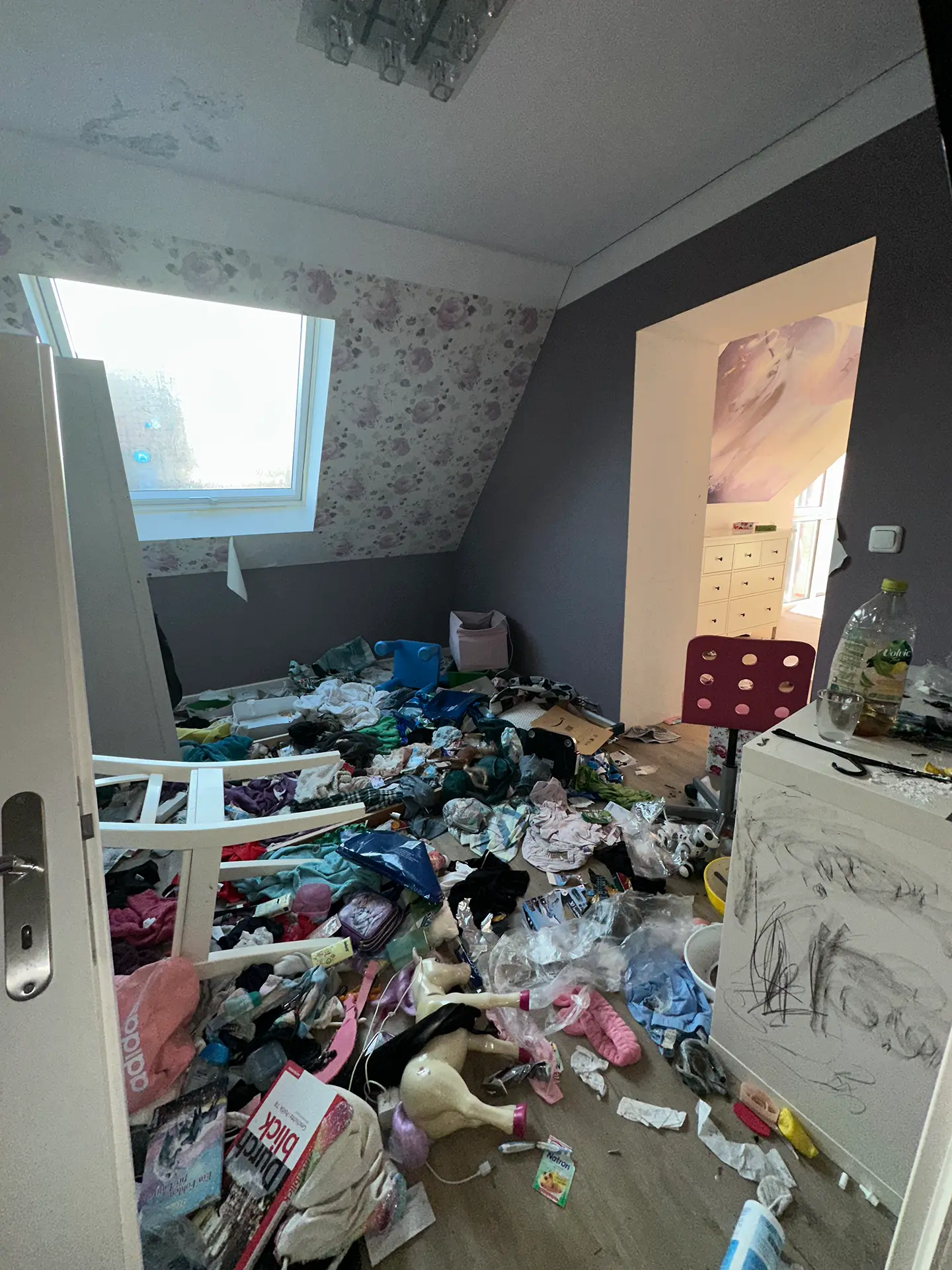 Messie-Wohnungssanierung - Vorher